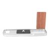 Cryfokt Aluminum Alloy Hand Grip with Quick-Release L-Bracket for X-E5, Comfortable Wooden Handle, Silver view 3