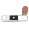 Cryfokt Aluminum Alloy Hand Grip with Quick-Release L-Bracket for X-E5, Comfortable Wooden Handle, Silver view 4