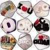 UICMNSI English Alphabet Letter Throw Pillow, Plush Decorative Cushion (B) view 4