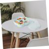 Green Compartmented Snack Bowl with Lid view 4