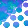 Craftdady 150 Flat Round Sequin Links, 52 mm, Purple, PVC, 2 Holes view 1
