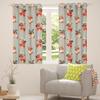 Manfei Christmas Dachshund Antler Window Curtains, 2 Panels, 175 x 140 cm view 4