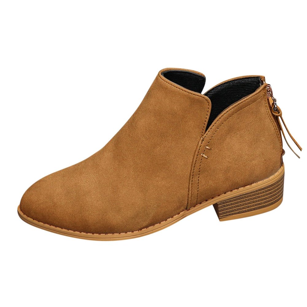 Yowablo Women's Lined Winter Shoes, Gold, Size 38