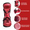 6.5/8/10-Inch Waterproof Hoverboard Bag, Red, L view 3