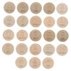 23-Piece Clothing Divider Labels for Wardrobes view 1