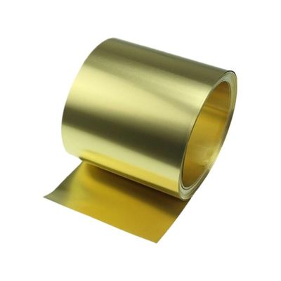 1 Pc High-Purity Brass Foil Sheet, 0.01–0.1 mm Thick, 100 mm x 1 m