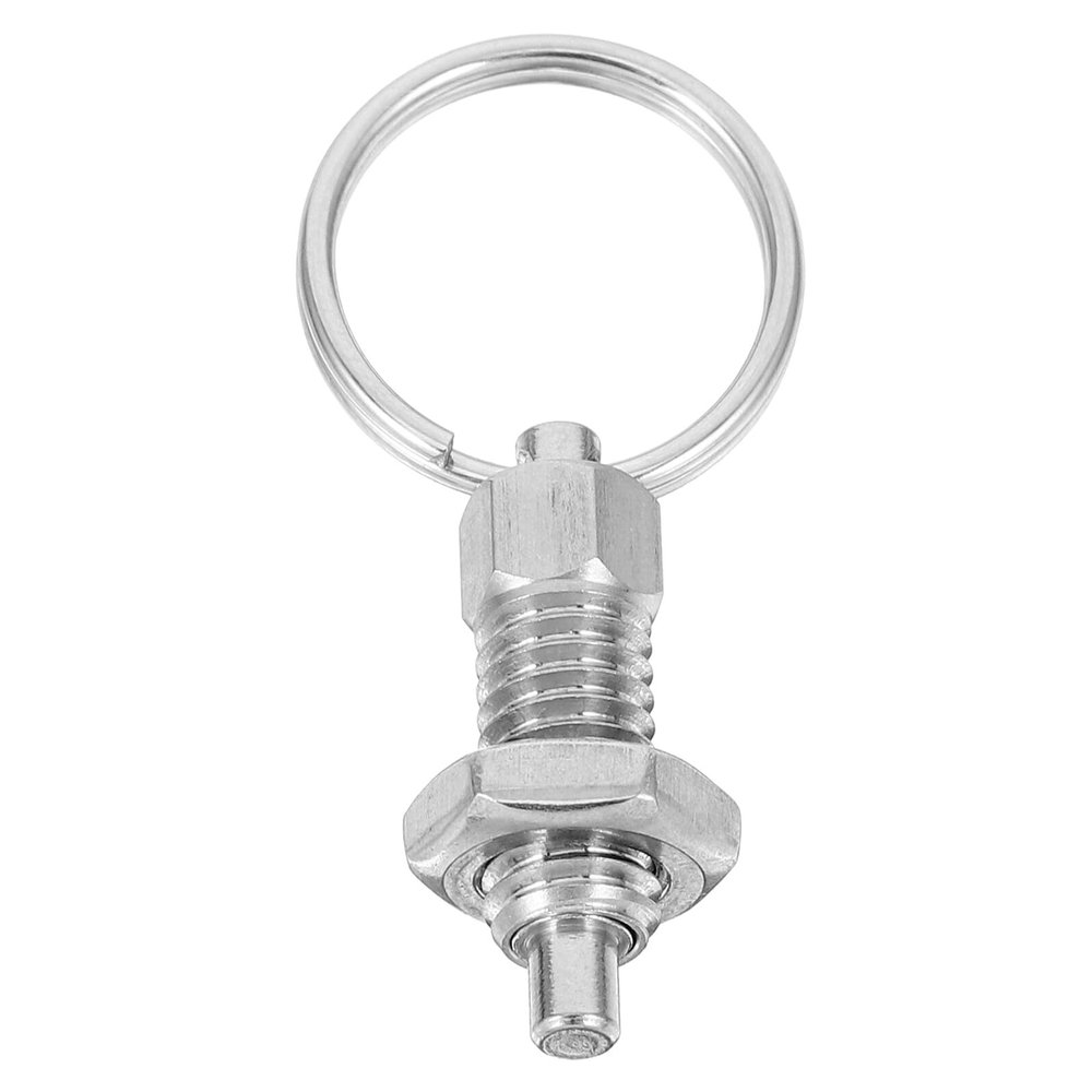 STOBAZA Stainless Steel Spring-Loaded Locking Pin with Pull Ring for Utility Trailers
