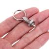 STOBAZA Stainless Steel Spring-Loaded Locking Pin with Pull Ring for Utility Trailers view 3