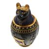 Egyptian Resin Storage Jar, Ancient Egyptian Decorative Figurine view 1