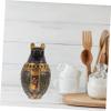 Egyptian Resin Storage Jar, Ancient Egyptian Decorative Figurine view 4