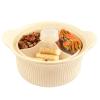 Microwave Steamer with Handle and Compartment view 1