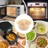 Microwave Steamer with Handle and Compartment view 2