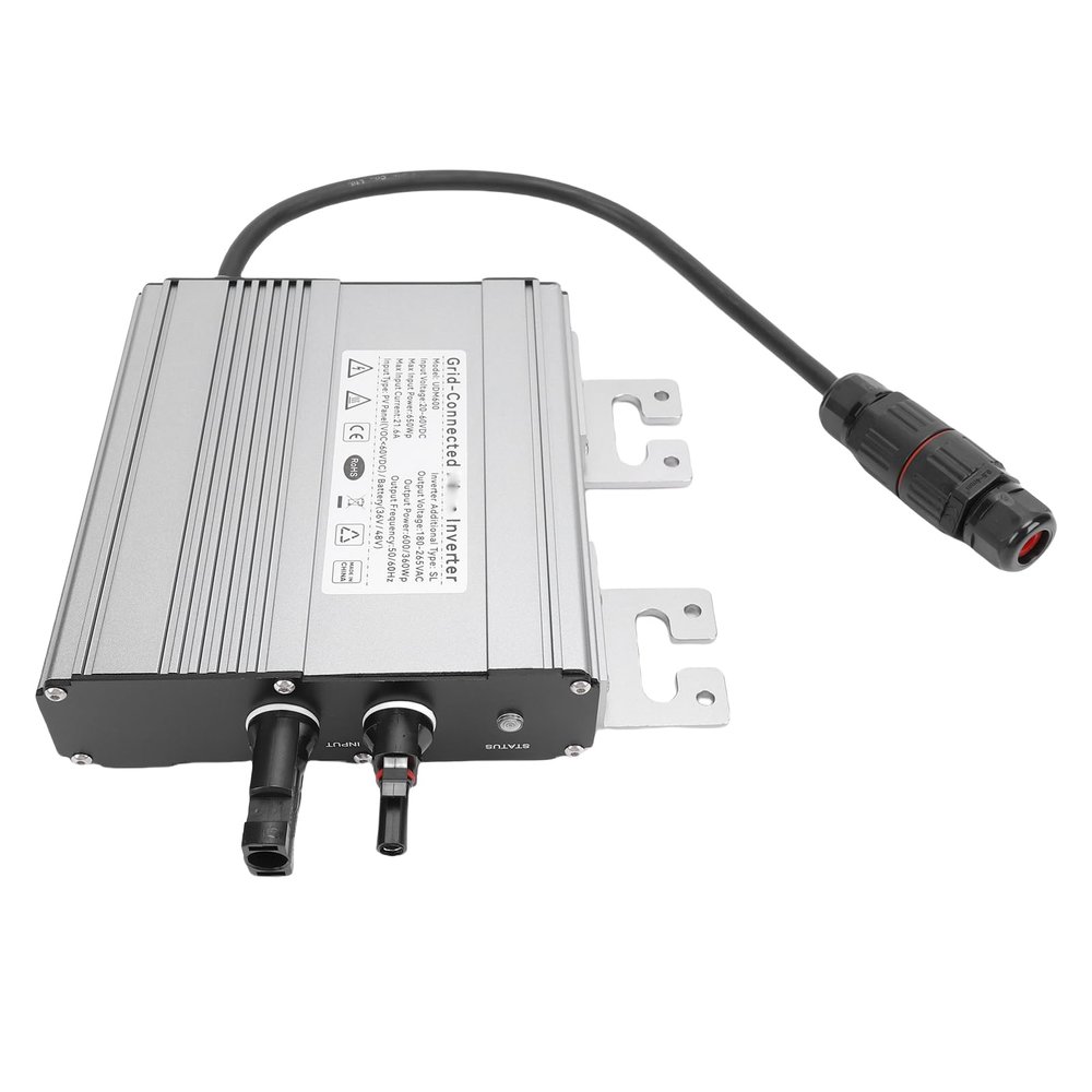 Solar Grid-Tie Inverter, Aluminum Alloy with MPPT for PV Home Systems