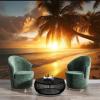 Palm Beach Silk Photo Wallpaper, Golden Sunset, 250 x 175 cm view 4