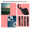 YonderYM Case Compatible with Xiaomi Mi 10 Lite 5G, Black Chic Pattern 02 view 3