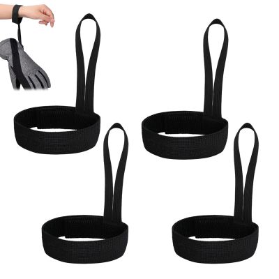 BSITSSS 4-Pack Ski Glove Leashes, Elastic Anti-Loss Straps