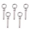 304 Stainless Steel Expansion Eye Bolts, M6 x 60 mm, 5-Pack view 1