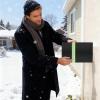 Outdoor Faucet Cover for Winter Frost Protection with Reflective Strip view 2