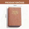 ARYIMYDP Mini Pocket Calendar 2026, 12-Month Weekly Planner view 2