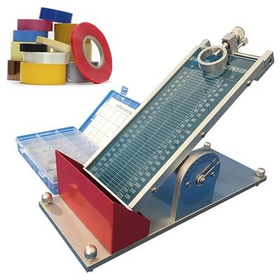 Professional Adhesion Tester for Tapes and Stickers, Manual Rolling-Ball Instrument with Steel Balls