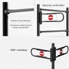 Automatic-Closing Metal Safety Gate, Spring-Loaded One-Way Swing Gate view 4