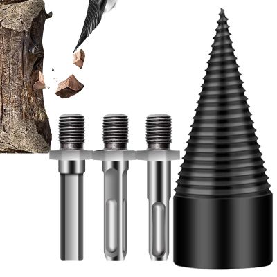 Heavy-Duty Log Splitter Drill Attachment