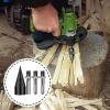 Heavy-Duty Log Splitter Drill Attachment view 2