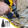 Heavy-Duty Log Splitter Drill Attachment view 3
