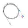 Spacnana K-Type Thermocouple Probe Cable with Fine-Thread Screw Temperature Sensor, 0–400°C view 3