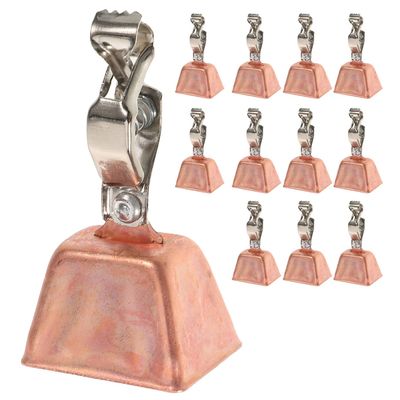Zerodeko 12-Piece Sea Fishing Bells with Snap Clips