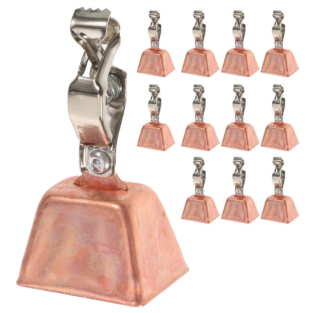 Zerodeko 12-Piece Sea Fishing Bells with Snap Clips