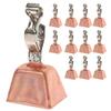 Zerodeko 12-Piece Sea Fishing Bells with Snap Clips view 1