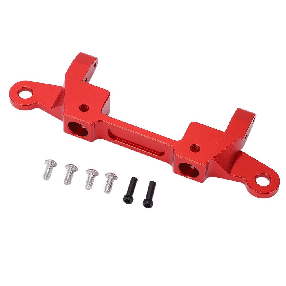 Baginbaginbag Aluminum Rear Bumper Bracket for Axial SCX6, Red