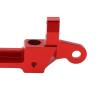 Baginbaginbag Aluminum Rear Bumper Bracket for Axial SCX6, Red view 3