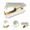 Gold ABS Metal Staple Remover, Compact view 3