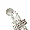 Professional Silver-Plated B-Flat Trumpet for Beginners view 4