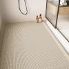 Pevfeciy Non-Slip Shower Mat 130 x 150 cm, PVC Loofah Bath Mat view 1