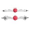 Keenso Aluminum Alloy Axle Upgrade Set for SCX10 II 90046/90047 view 3