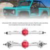 Keenso Aluminum Alloy Axle Upgrade Set for SCX10 II 90046/90047 view 4