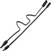 Leehitech 4 mm Solar Cable for Window Pass-Through, 1 m, 2-Pack view 1