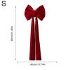 Giant Velvet Bow for Christmas Tree and Holiday Decor view 4