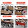 Folding Conference Table with Casters view 4