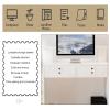 Two-Tier Retail Reception Desk with Lockable Drawer, 60 cm L view 3