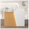 L-Shaped Reception Desk with Lockable Cash Drawer view 1