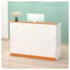Modern Reception Counter with Lockable Drawers for Small Retail Spaces view 1