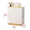 Modern Reception Counter with Lockable Drawers for Small Retail Spaces view 2