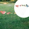 PVC Butterfly Garden Stakes, Double-Sided, 5-Pack view 2