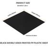 TIHONORI 500 x 500 mm Black Matte PP Plastic Sheet, 0.4 mm view 2