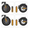ziyany Electric Scooter Front and Rear Wheel Decorative Covers, 4 Pieces, Reflective Shells Compatible with M365 Pro/Pro2 (10) view 4