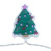 Spetebo LED Christmas Tree Window Sticker Light Chain, 100 cm, Timer, 6 LEDs view 4